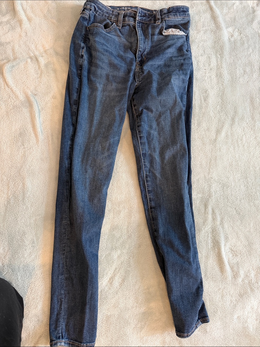 American Eagle Outfitters Dark Blue Women's Skinny Jeans
